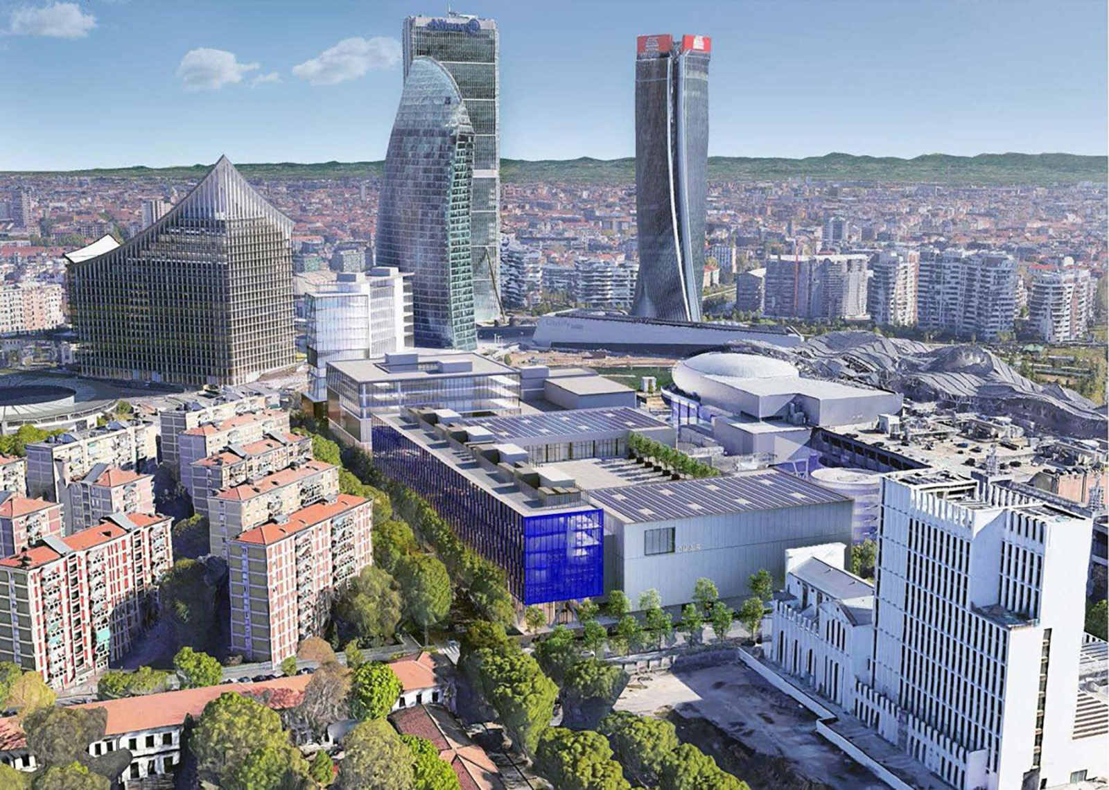 Fondazione Fiera Milano. New RAI Headquarters and FFM Campus.